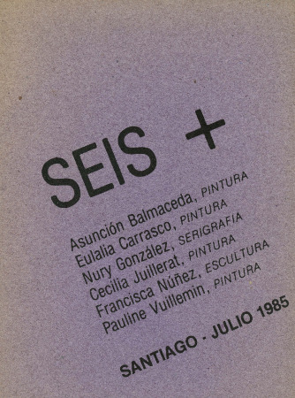 Catálogo exposición Seis +