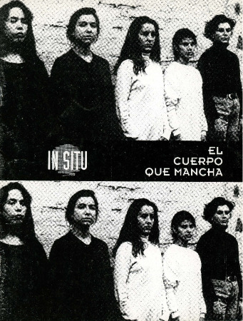 Desplegable El cuerpo que mancha