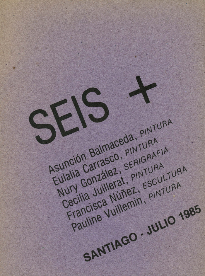 Catálogo exposición Seis +