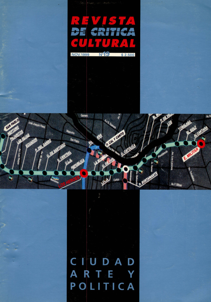 Cenizas e hilachas. Revista de Crítica Cultural nº 19