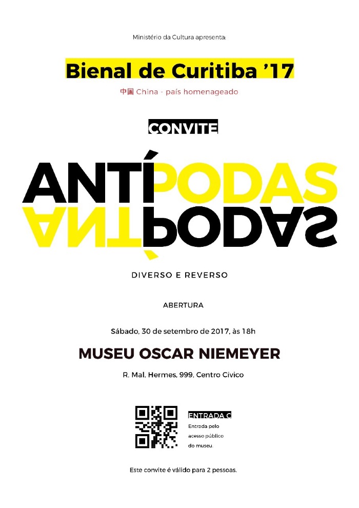 Antípodas, diverso y reverso, Bienal de Curitiba'17 