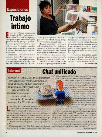 Revista Ercilla nº 3.280, exposición Zona Estéril