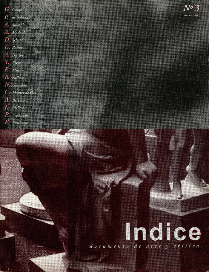 Revista Índice. Documento de arte y crítica nº 3