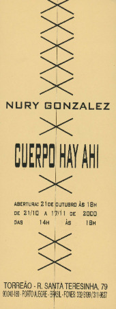 Folleto exposición Cuerpo hay ahí