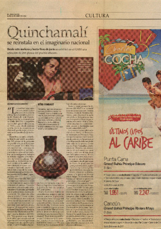 Quinchamalí en el imaginario nacional