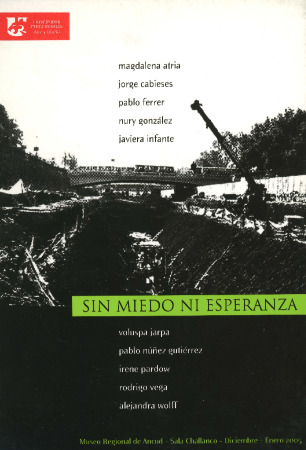 Catálogo exposición colectiva Sin miedo ni esperanza