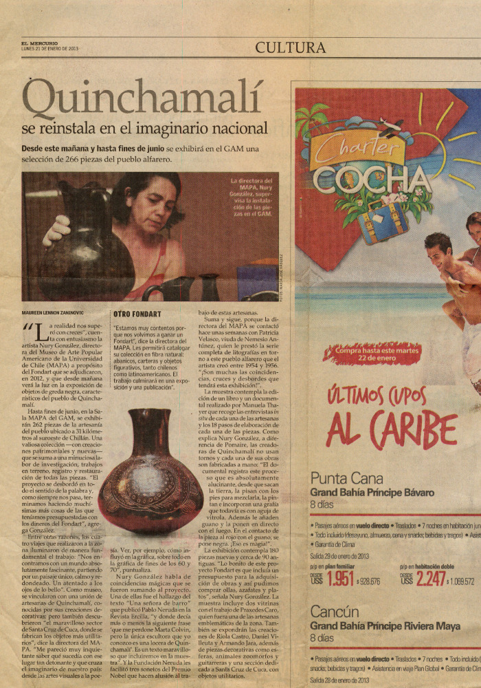 Quinchamalí en el imaginario nacional