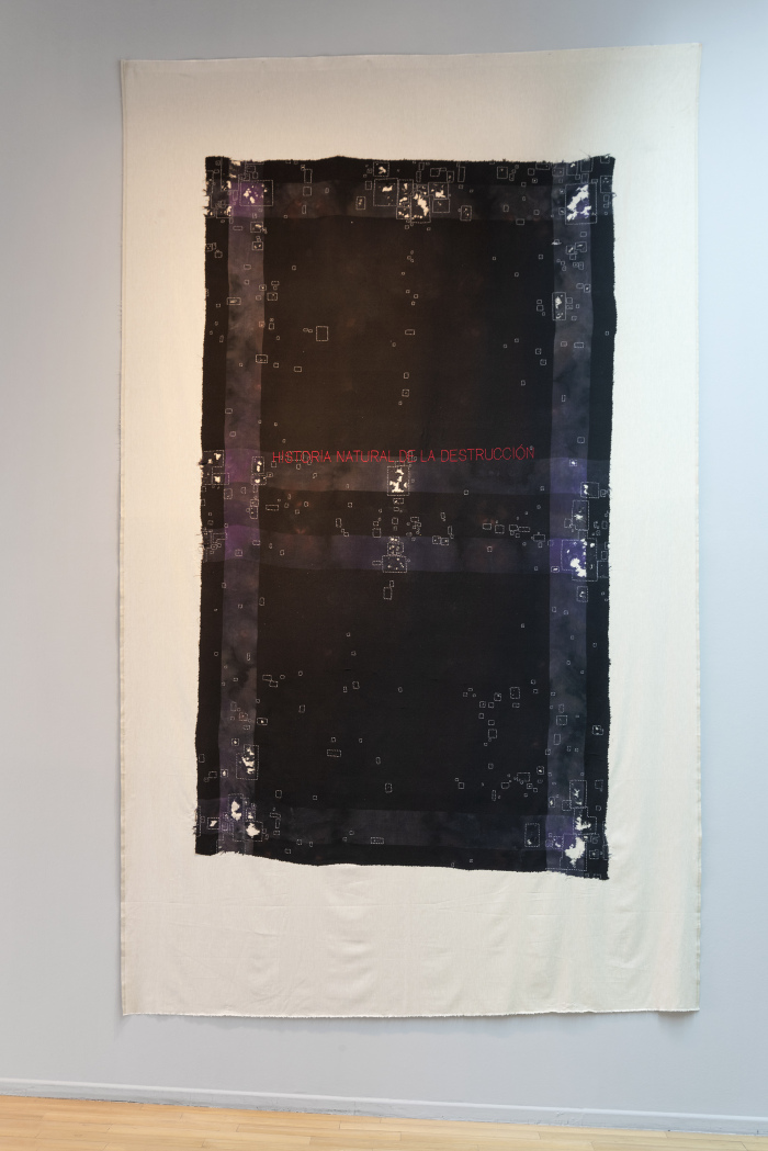 Mapa de la Destrucción en Otrxs fronterxs. Historias de migración, racismo y desarraigo.