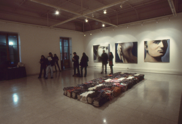 Dripping en Variaciones sobre Giotto, Pollock y Close