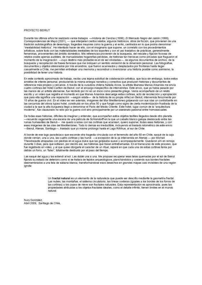 PROYECTO BEIRUT