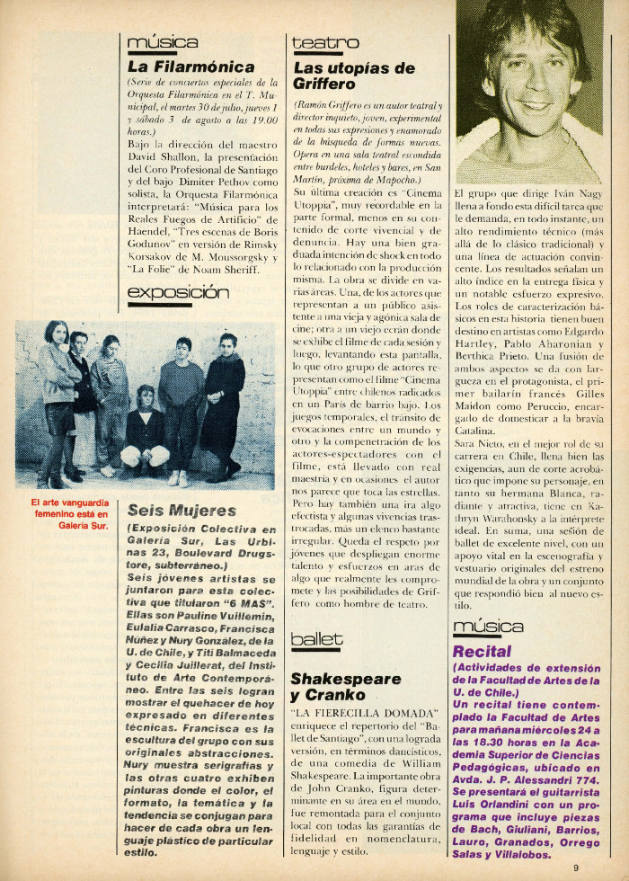 Revista Paula nº 458, Seis Mujeres
