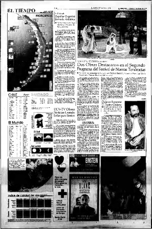 Dos obras destacaron en el Programa del Festival de Nuevas Tendencias