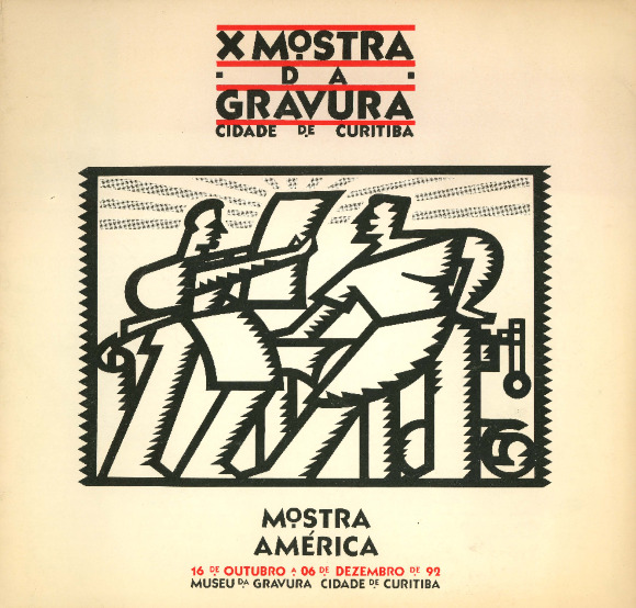 Mostra da gravura cidade de Curitiba
