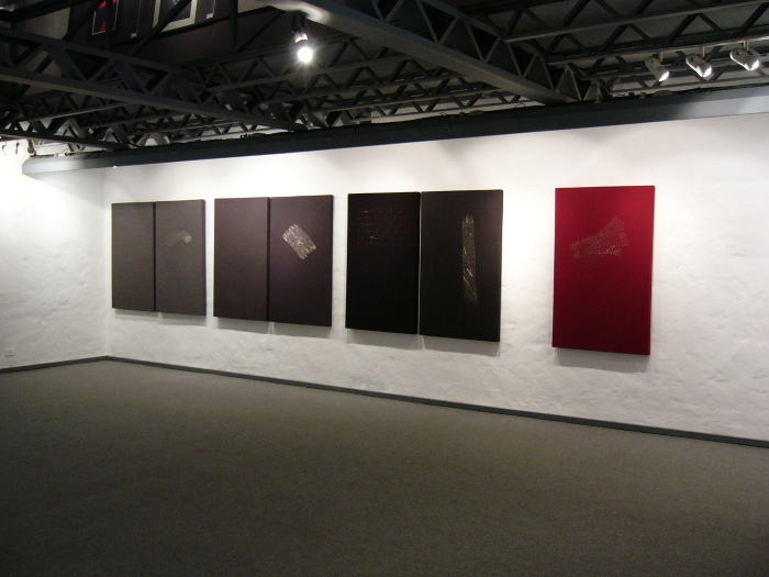 Vista de Serie Cuadernos de Escritura en Hiatos. Diferimiento y escritura en el arte textil.