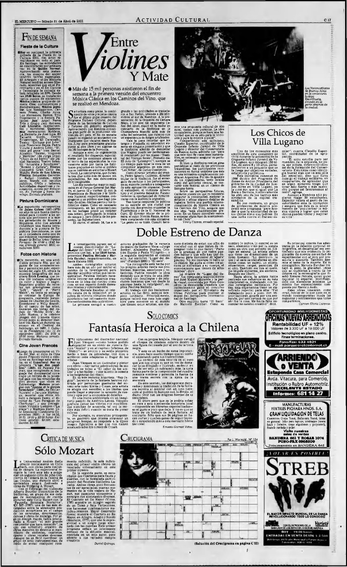 Doble estreno de danza (página completa)