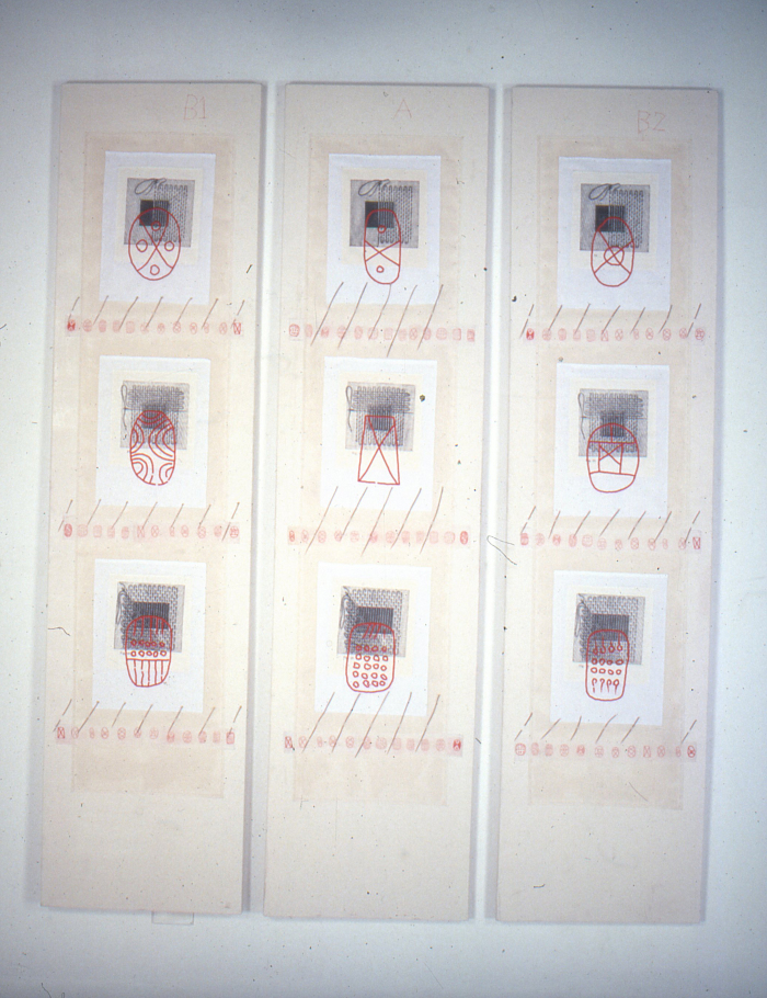 De la serie Tránsitos Cosidos